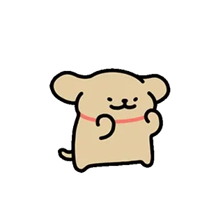 🦮 6e6c8879 Hund, Cartoon, süß, Tier, Haustier telegram sticker