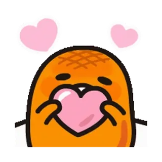 Gudetama Animated Emoji @RekcitsEnilbot telegram stickers