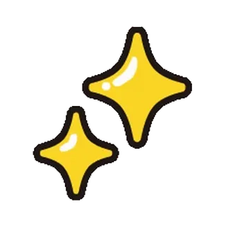 🖤 f7969361 estrela, brilho, cintilante, glitter, bling telegram sticker