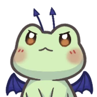 🐸 0fd71f19 żaba, zwierzę, kreskówka, słodkie, kawaii whatsapp sticker