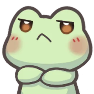 🐸 4773e25c żaba, słodkie, emocje, zwierzę, śmieszne whatsapp sticker