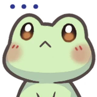 🐸 6fb9401f żaba, słodki, zwierzę, kreskówka whatsapp sticker