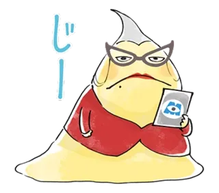 🐰 b045bee3 Roz Monsters, Inc. じー Roz, Monsters Inc., cartoon, movie, animated, character, glasses telegram sticker