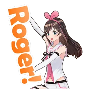 Kizuna AI有聲貼圖  @SeanChannel telegram stickers