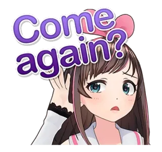 Kizuna AI有聲貼圖  @SeanChannel telegram stickers