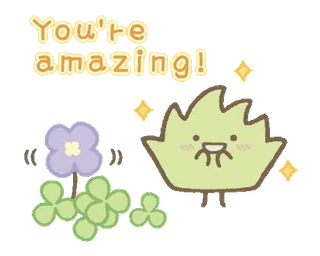 Sumikko gurashi: Kind Words telegram stickers