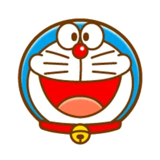 🐶 678764dc Doraemon Дораэмон, Мультфильм, Аниме, Кот, Робот, Улыбка, Персонаж telegram sticker