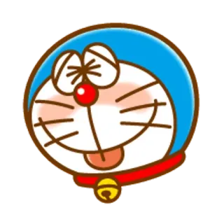 🐶 9b787d42 Doraemon Дораэмон, Мультфильм, Аниме, Персонаж, Кот, Робот, Талисман telegram sticker