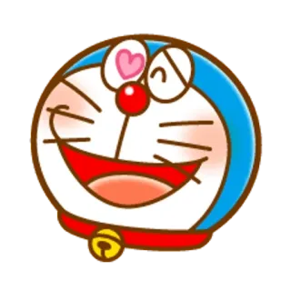 🐶 e2e21792 Doraemon doraemon, аниме, мультфильм, милый, кот, робот telegram sticker