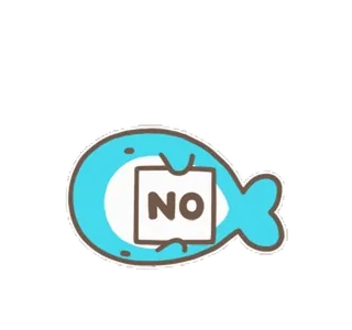 Cute little whale telegram stickers