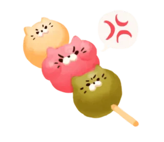 maybe a little strange cat. @moe_sticker_bot telegram stickers