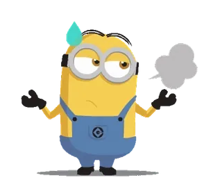 🍋 9a9afea9 Minion Minion, Cartone animato, Personaggio, Cattivissimo Me, Animazione whatsapp sticker