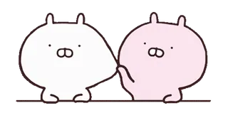 🍡 4ae73937 fofo, desenho animado, coelhos, adesivo, animais, ilustração telegram sticker