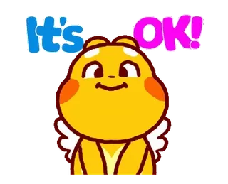 👌 dd810712 It's ok! 可爱, 卡通, 积极, 乐观 telegram sticker