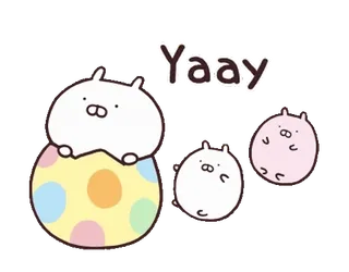 Usamaru Moving Everyday telegram stickers