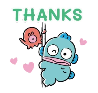 Hangyodon Animated (Pastel) telegram stickers