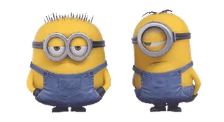 🍋 420c4861 Minion Despicable Me 미니언, 만화, 노란색, 캐릭터, 웃긴, 슈퍼배드 telegram sticker