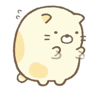 🧅 8966c5c9 gatto, carino, kawaii, animale, cartone animato, adesivo telegram sticker