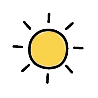 💨 ddeef1fd yellow, circle, simple, geometric telegram sticker