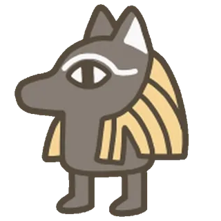 Medjed Power Emoji telegram stickers