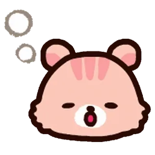 💨 df1e3426 gatto, assonnato, carino, animale, cartone animato, kawaii whatsapp sticker