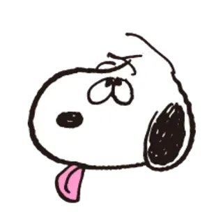 🐧 6b674ab4 Snoopy Snoopy, Peanuts, cachorro, desenho animado, tira cómica whatsapp sticker