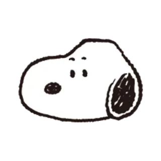 🐧 a9032941 Snoopy cachorro, desenho animado, Peanuts, personagem, banda desenhada, Snoopy whatsapp sticker