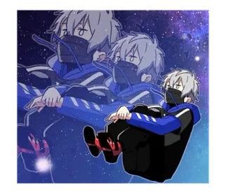 ⭐ 9f3f7b4b Anime, Personaggio, Illustrazione, Manga, Opera d'arte, Cartone animato telegram sticker