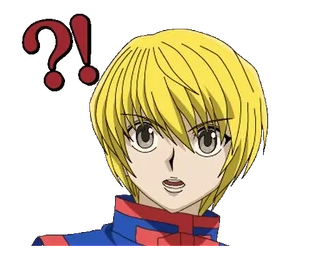 🟢 32902841 Kurapika Hunter x Hunter Anime, Manga, Câu hỏi, Nhân vật telegram sticker