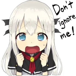 A little girl Sticker (Vampire) ENG :: @line_stickers whatsapp stickers