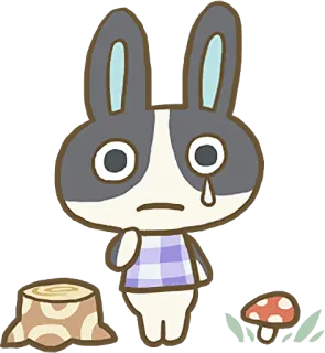 Animal Crossing 15th Anniversary Sticker :: @line_stickers telegram stickers