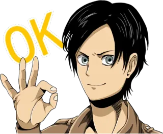 Attack on Titan :: @line_stickers whatsapp stickers