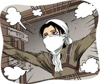 Attack on Titan :: @line_stickers whatsapp stickers