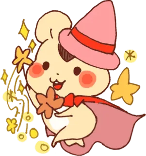 Autumn of wachawacha Animal :: @line_stickers whatsapp stickers