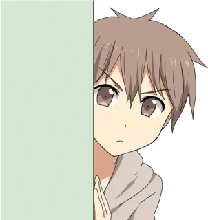 👀 c796ea45 Anime, Charakter, Cartoon, Junge, Süß, Aufkleber telegram sticker