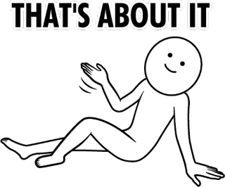 DODGE THE ISSUE ENG :: @line_stickers whatsapp stickers