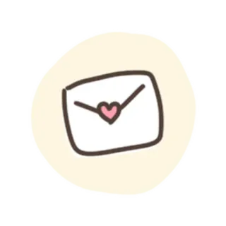💓 29b48d35 envelope, carta de amor, coração, saudação, email, mensagem telegram sticker