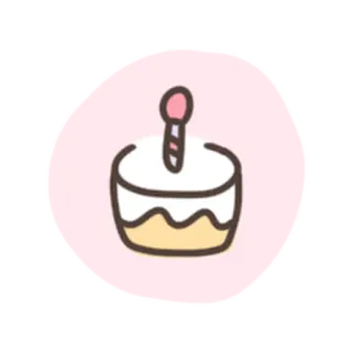 💓 4194963f bolo, sobremesa, aniversário, celebração, doce, comida telegram sticker