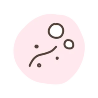 💓 7fb33f09 abstrato, formas, minimalista, pontos, redondo, rosa telegram sticker