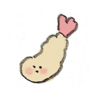 🎀 775dc1d1 กุ้ง, อาหาร, น่ารัก, การ์ตูน, ภาพประกอบ, ภาพวาด, สีชมพู telegram sticker