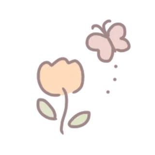 🍼 7f3e2209 flower, plant, butterfly, nature, garden, flora, insect telegram sticker