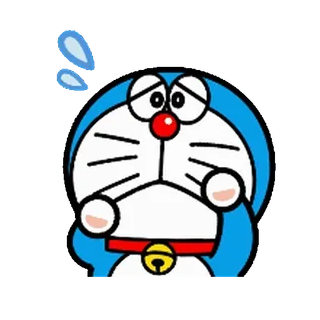 Doraemon Animated Emoji telegram stickers