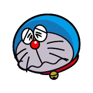 🔵 bd95ed59 Doraemon hoạt hình, anime, Doraemon, mèo, robot, nhân vật telegram sticker