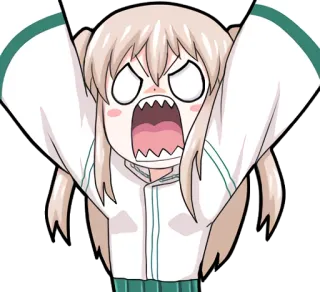 🤬 03a52759 Anime, Cartone animato, Emozione, Arrabbiato, Frustrato, Urlare, Stressato, Triste telegram sticker