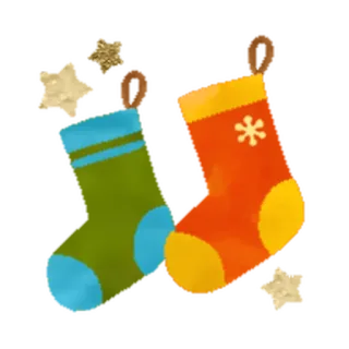 Cute Christmas emoji whatsapp stickers