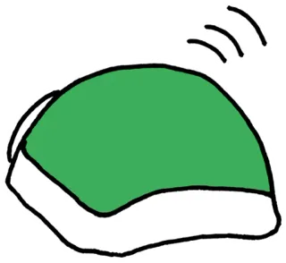 💤 7fe06e15 hijau, elektronik, mouse, komputer, perangkat, input, teknologi, klik whatsapp sticker