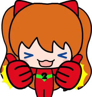 EVA micro macro :: @line_stickers telegram stickers