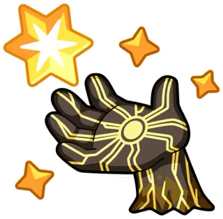 ✋ 220a6e46 Main, Lumineux, Étoiles, Magie, Cyberpunk whatsapp sticker