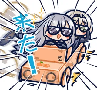 Girls' Frontline official Stickers :: @line_stickers telegram stickers