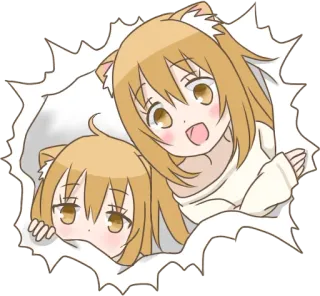 😃 490cbe1b Anime, Dibujos animados, Lindo, Kawaii, Gatos telegram sticker